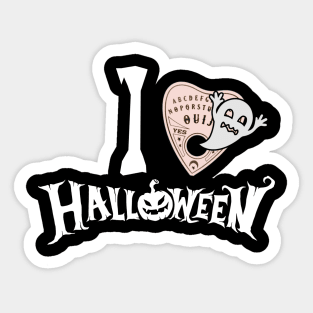 I Heart Halloween Sticker